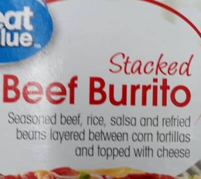 Stacked Beef Burrito