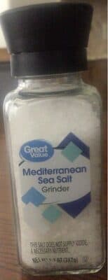 Mediterranean Sea Salt Grinder