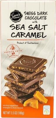 Swiss Dark Chocolate, Sea Salt Caramel