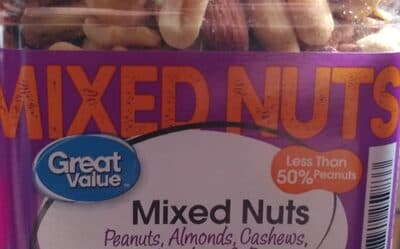 Roasted & Salted Mixed Nuts Peanuts, Almonds, Cashews, Hazelnuts & Pecans Seasoned With Sea Salt