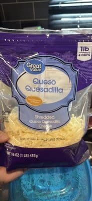 Queso Quesadilla Shredded Cheese