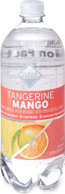 Tangerine Mango Flavored Sparkling Water Beverage