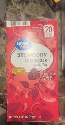 Strawberry Hibiscus Herbal Tea