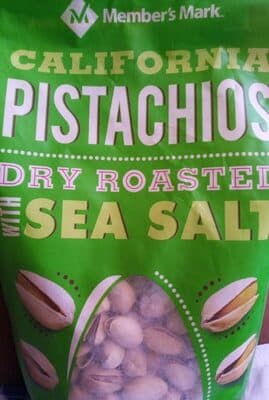 Dry Roasted With Sea Salt California Pistachios