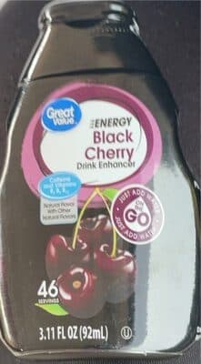Energy Black Cherry Drink Enhancer