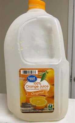 Original 100% Orange Juice From Concentrate