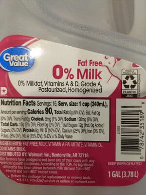 Fat Free Milk