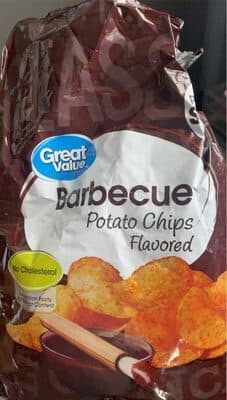 Barbecue Flavored Potato Chips