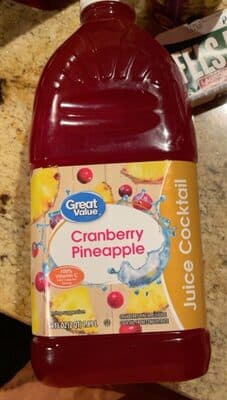 Cranberry Pineapple Juice Cocktail From Concentrate