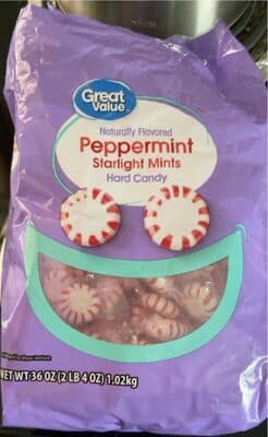 Peppermint Starlight Mints Flavored Hard Candy