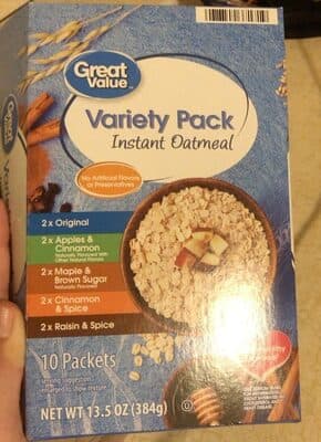 Variety Pack Instant Oatmeal