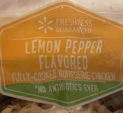 Lemon pepper flavored