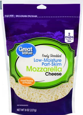 Mozzarella Finely Shredded Low-Moisture Part-Skim Cheese