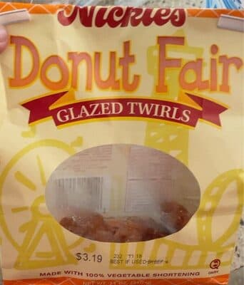 Donut Fair Glazed Twirls