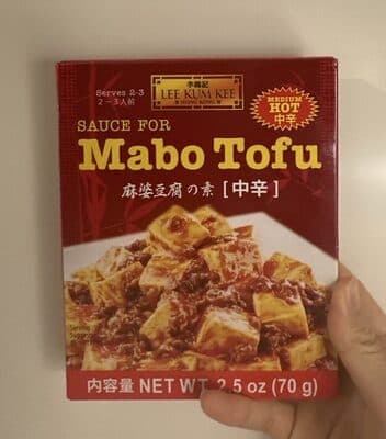 Sauce for Mabo Tofu, Medium Hot