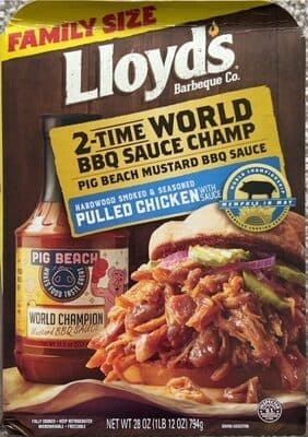 Pulled Chicken with Pig Beach Mustard BBQ Sauce