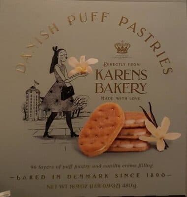 Karens bakery Danish Puff Pastries