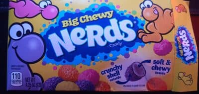 Big Crunchy And Chewy Candy, Orange, Strawberry, Lemon, Grape