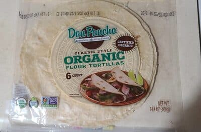 Organic Flour Tortilla