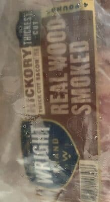 Wright naturally smoked hickory bacon