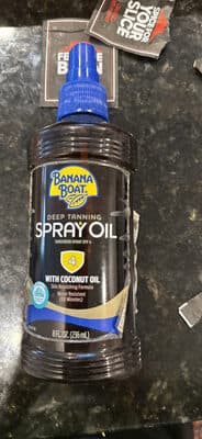 Deep Tanning Spray Oil