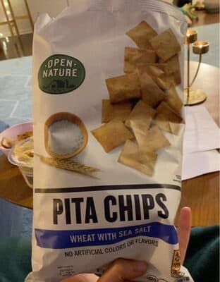 Wheat With Sea Salt Pita Chips