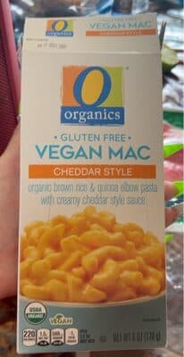 Gluten Free Vegan Mac Cheddar Style