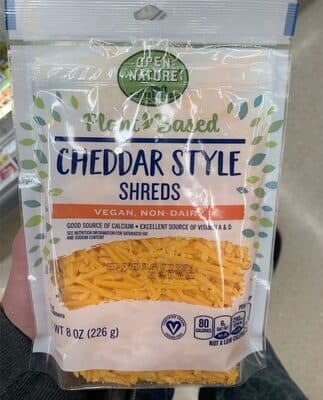 Cheddar style shreds