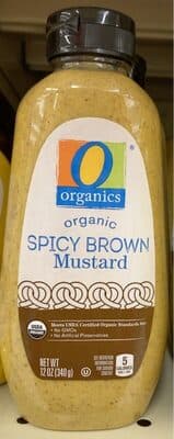 Spicy Brown Organic Mustard