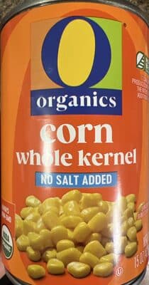Organic No Salt Added Whole Kernel Corn