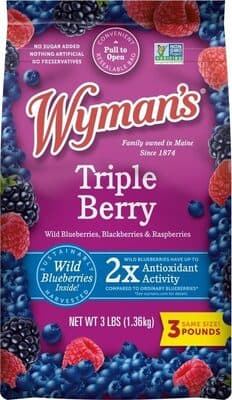 Triple Berry Wild Blueberries, Blackberries & Raspberries