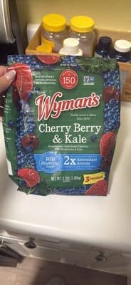Cherry Berry & Kale Strawberries, Wild Blueberries, Cherries