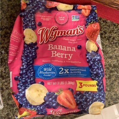 Banana Berry With Wild Blues