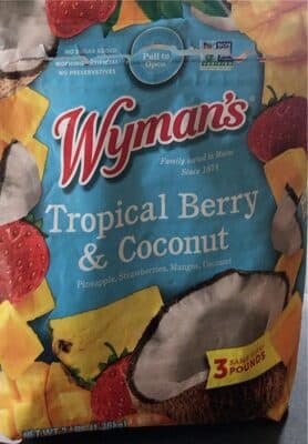 Tropical Berry With Coconut