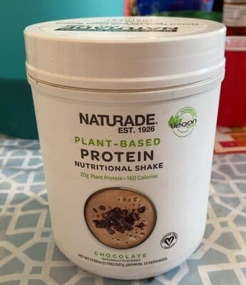 Chocolate Flavored Plant-Based Protein Nutritional Shake