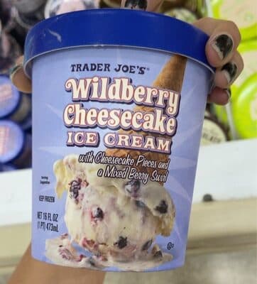 Wildberry Cheesecake Ice Cream
