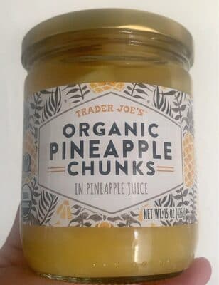 Organic Pineapple Chunks