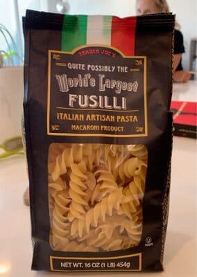Italian artisan pasta Fusilli