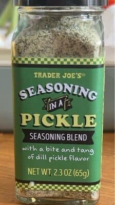 Seasoning in a pickle seasoning blend