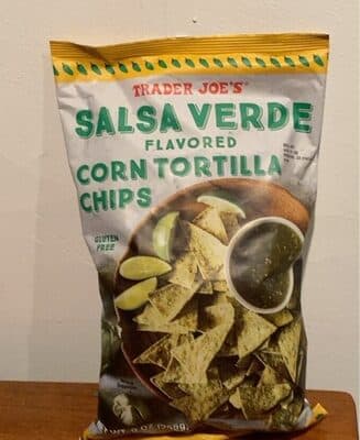 Salsa Verde flavored Corn Tortilla Chips