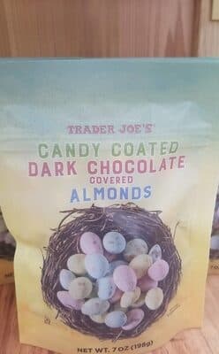 Candy Coated Dark Chocolate Covered Almonds