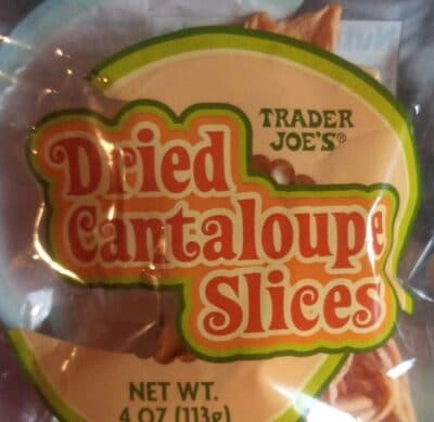 Dried Canteloupe Slice