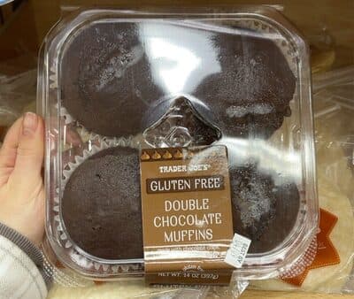 Gluten free double chocolate muffin