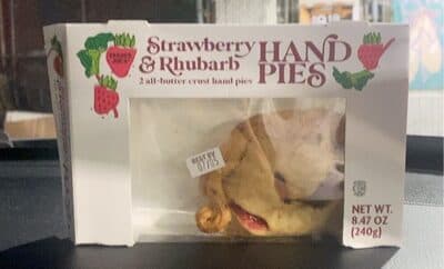 Strawberry And Rhubarb Two All Butter Crust Hand Pies