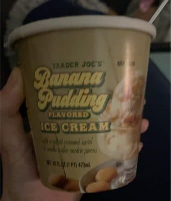 Banana Pudding Flavored Ice Cream
