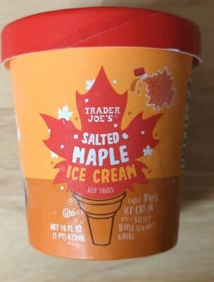Salted Maple Ice Cream