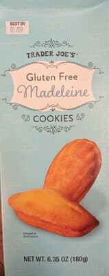 Gluten-Free Madeleine Cookies