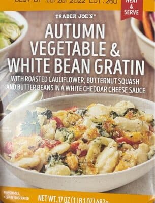 Autumn Vegetable & White Bean Gratin