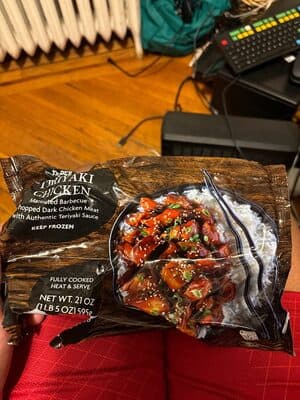 BBQ chicken teriyaki