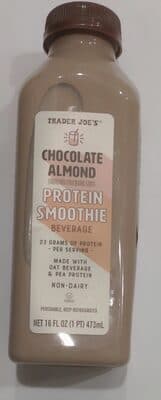 Chocolate Almond Protein Smoothie